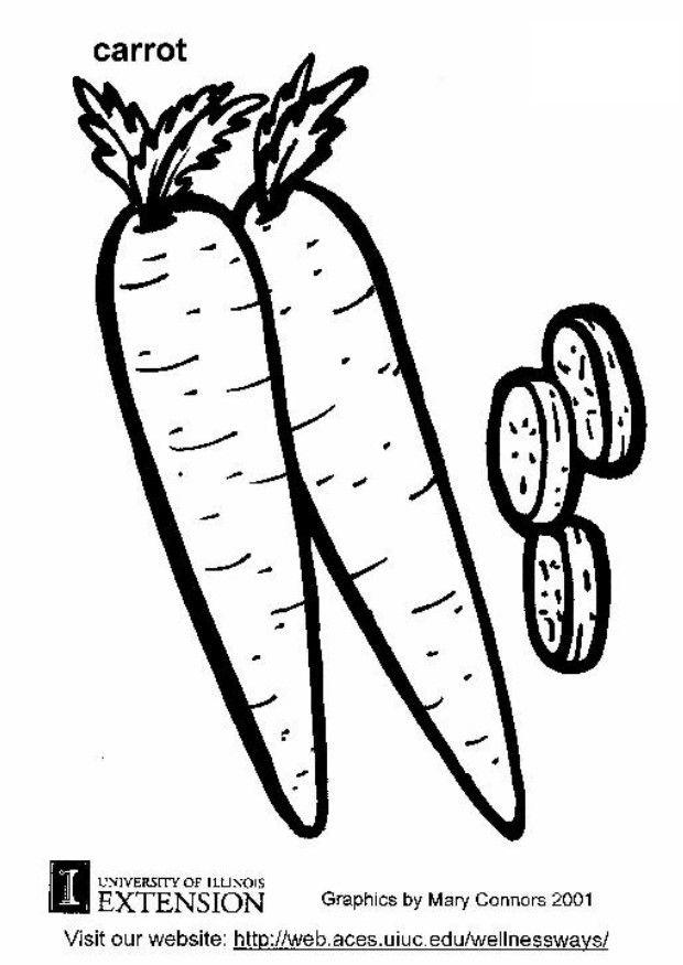 Målarbild morot