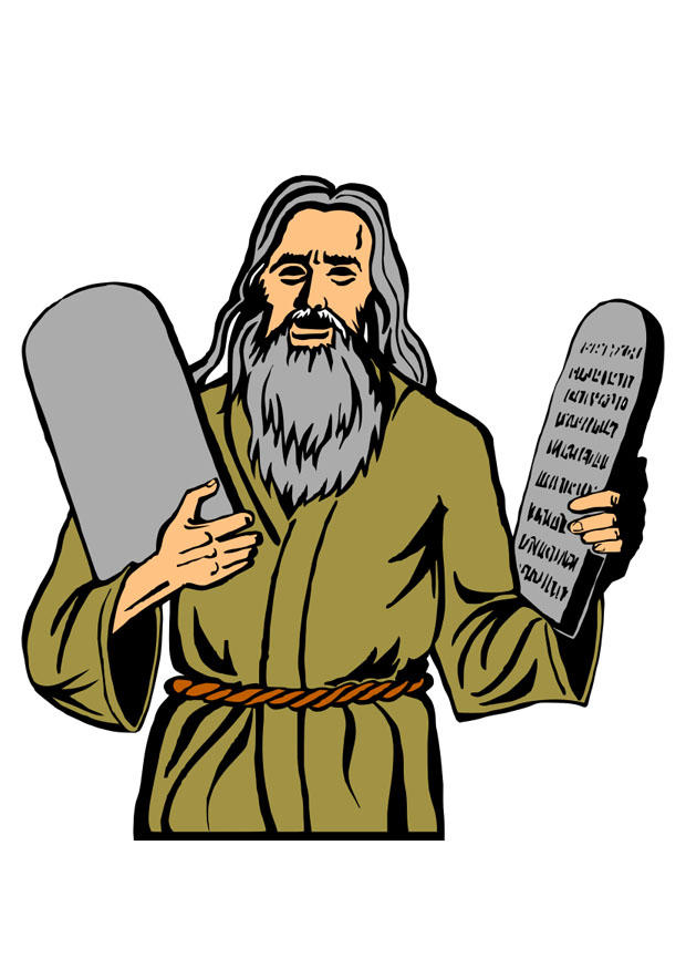 moses - de tio buden bild moses - de tio buden