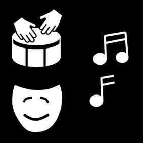 musik - uttryck Målarbild musik - uttryck
