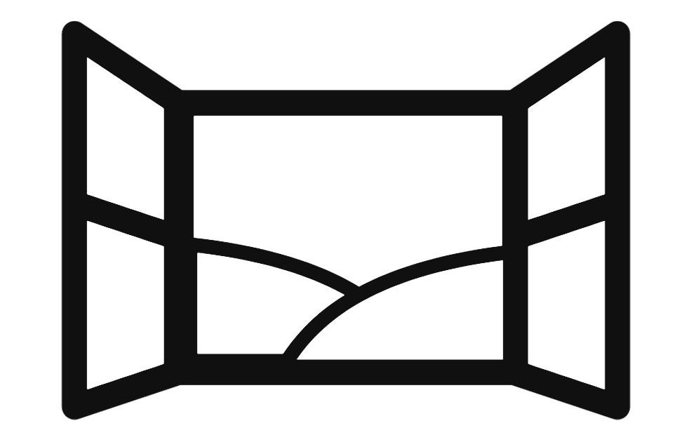 Målarbild A¶ppet fA¶nster