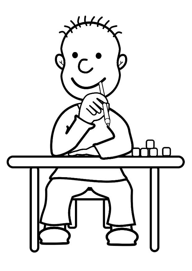 Målarbild elev