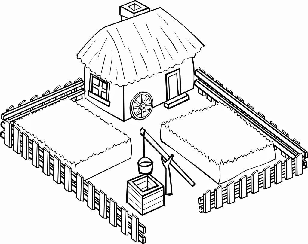 Målarbild farm