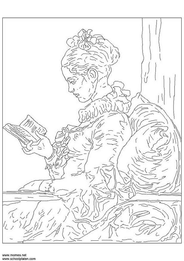 Målarbild fragonard