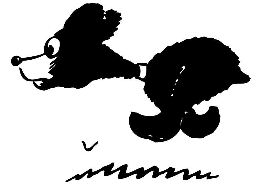 Målarbild lA¶pande bjA¶rn