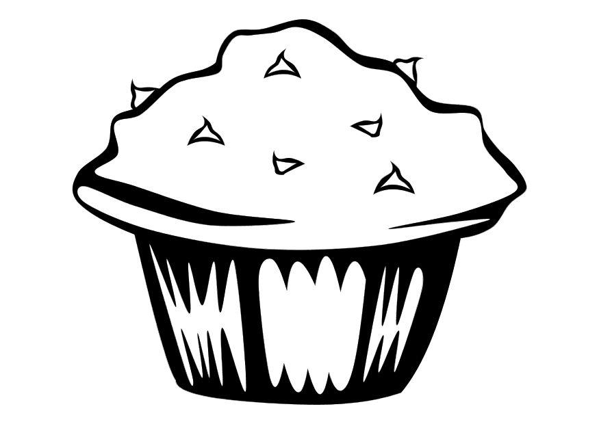 Målarbild muffins