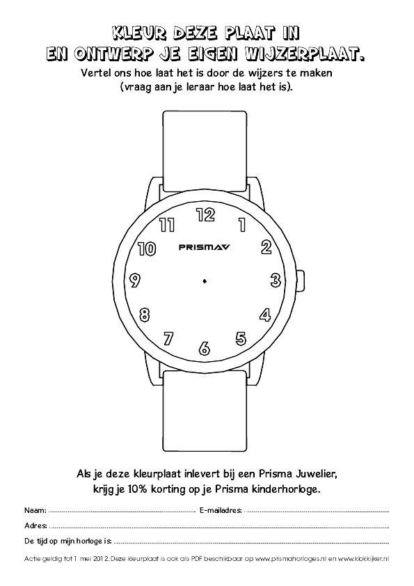 Målarbild prisma armbandsur