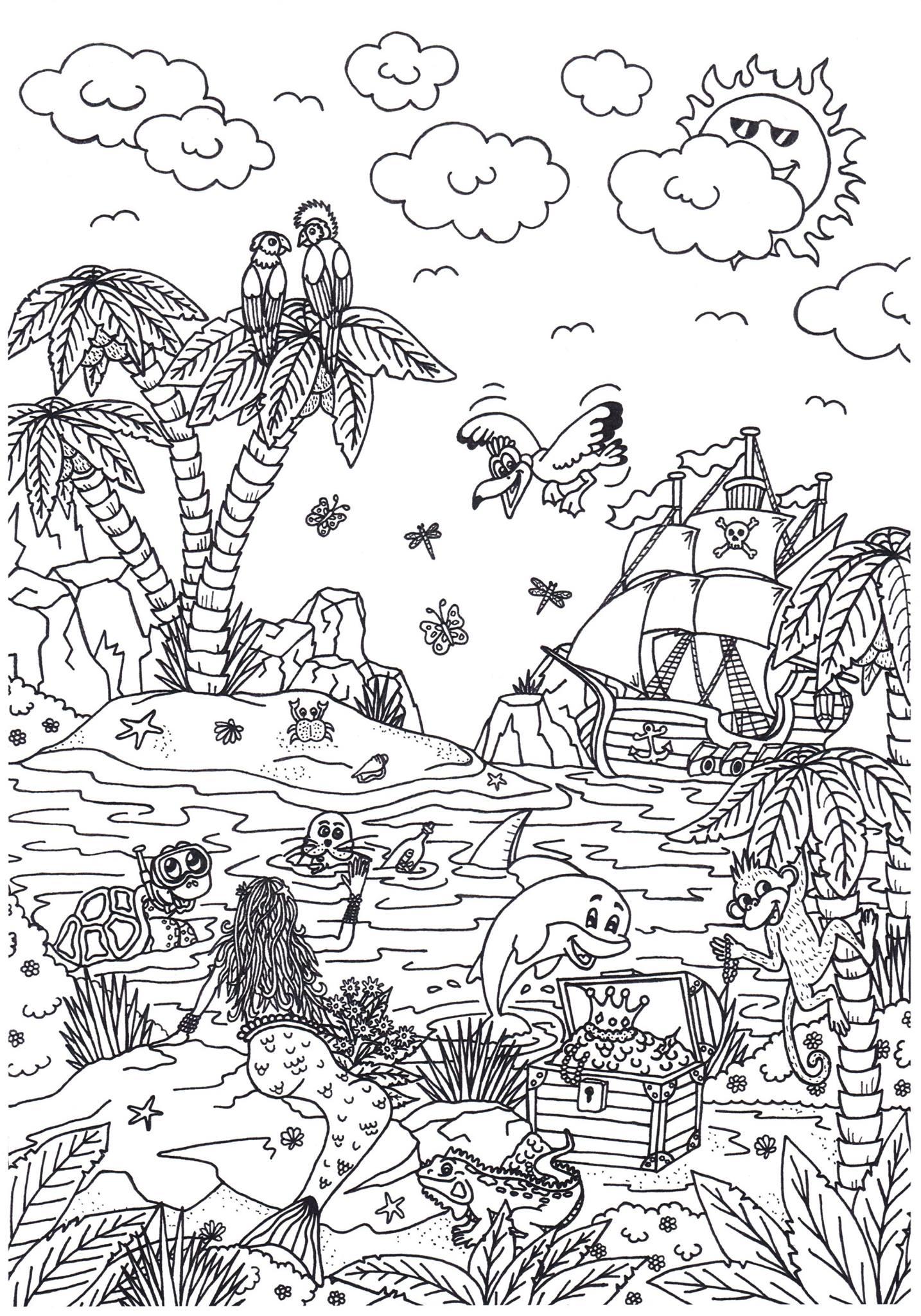Målarbild sagos A¶