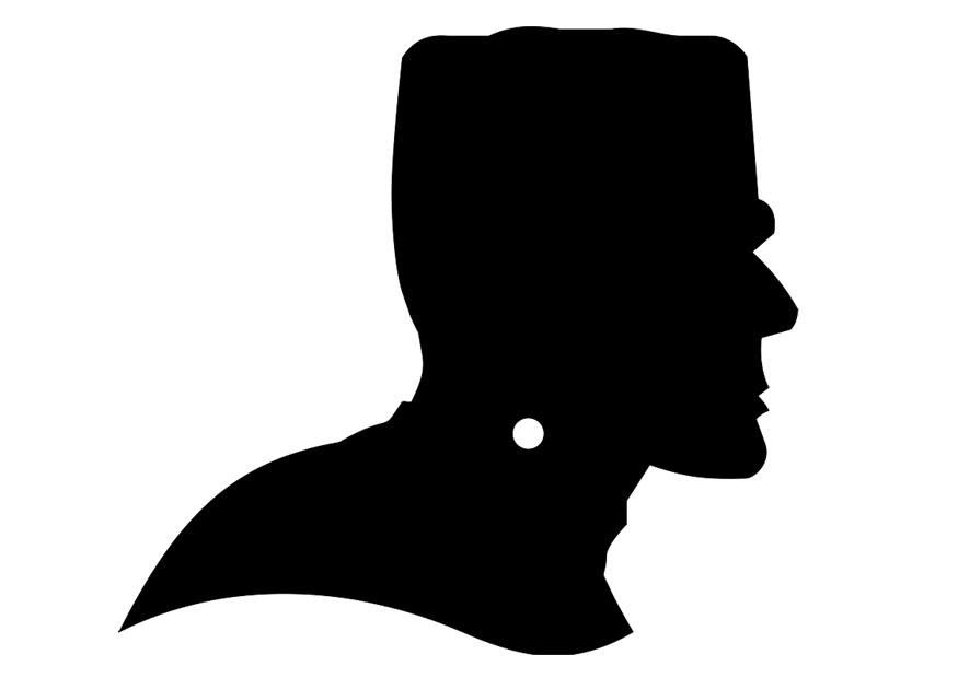 Målarbild soldat frA¥n amerikanska revolutionen