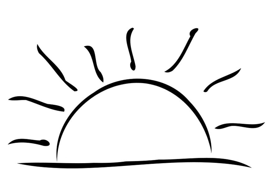 Målarbild solnedgA¥ng