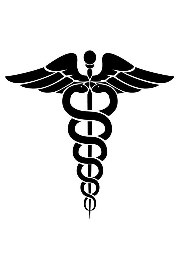 Målarbild symbol fA¶r lA¤kekonsten