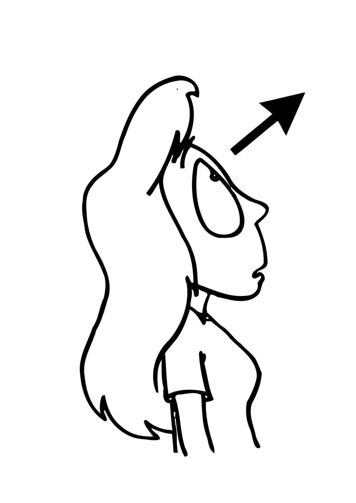 Målarbild titta