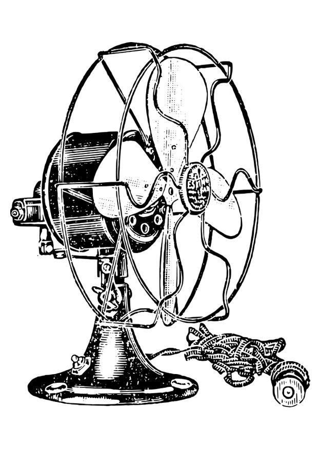 Målarbild ventilator