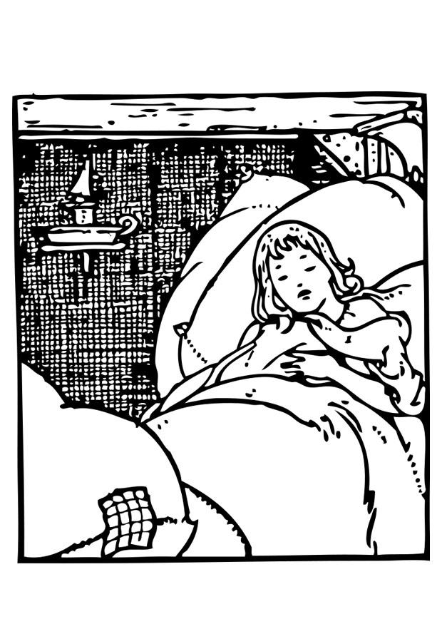 natt - sA¶mn Målarbild natt - sA¶mn