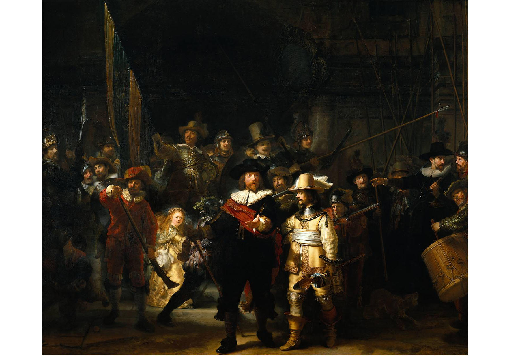 nattvakten - rembrandt bild nattvakten - rembrandt