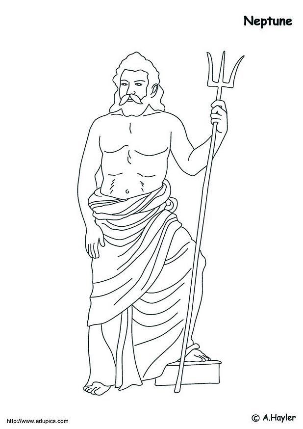 neptunus Målarbild neptunus