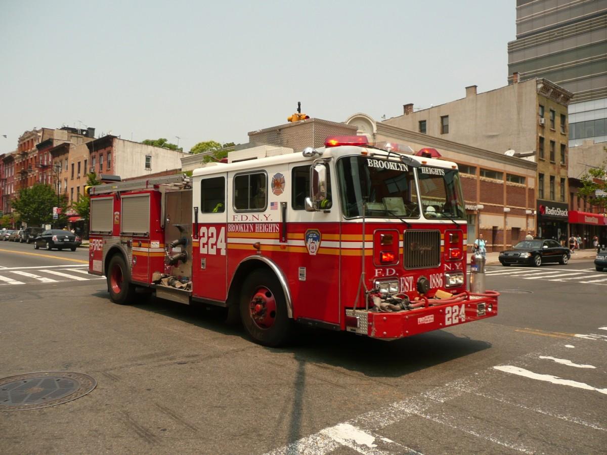 new york - firefighters - brandmA¤n Foto new york - firefighters - brandmA¤n