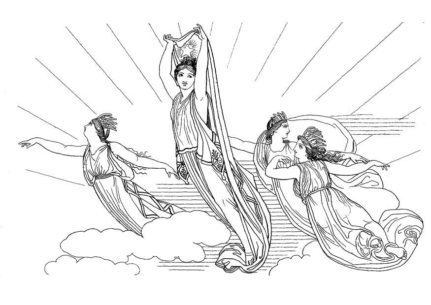 odysseus - circe Målarbild odysseus - circe