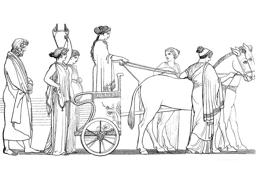 Målarbild odysseus - illustration