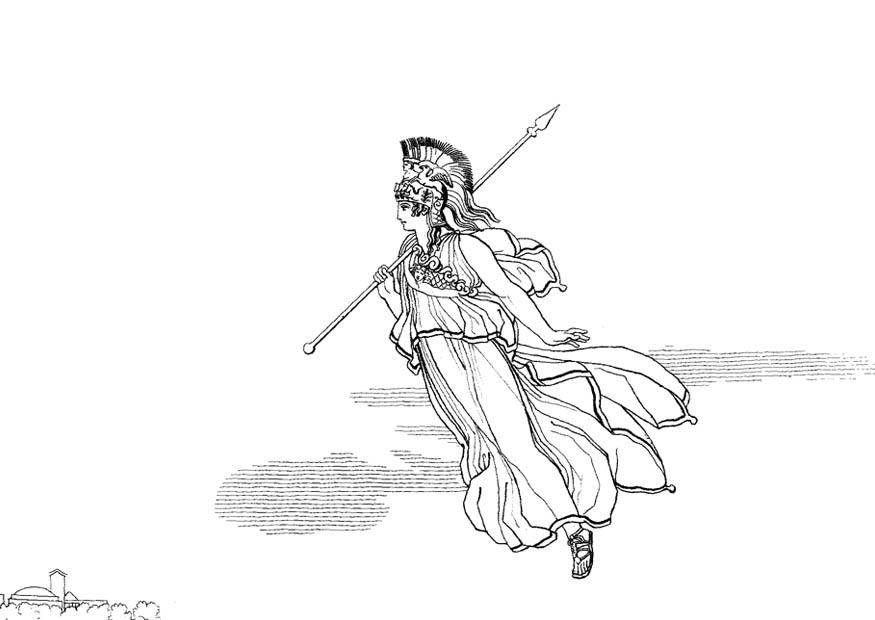 odysseus - minerva Målarbild odysseus - minerva