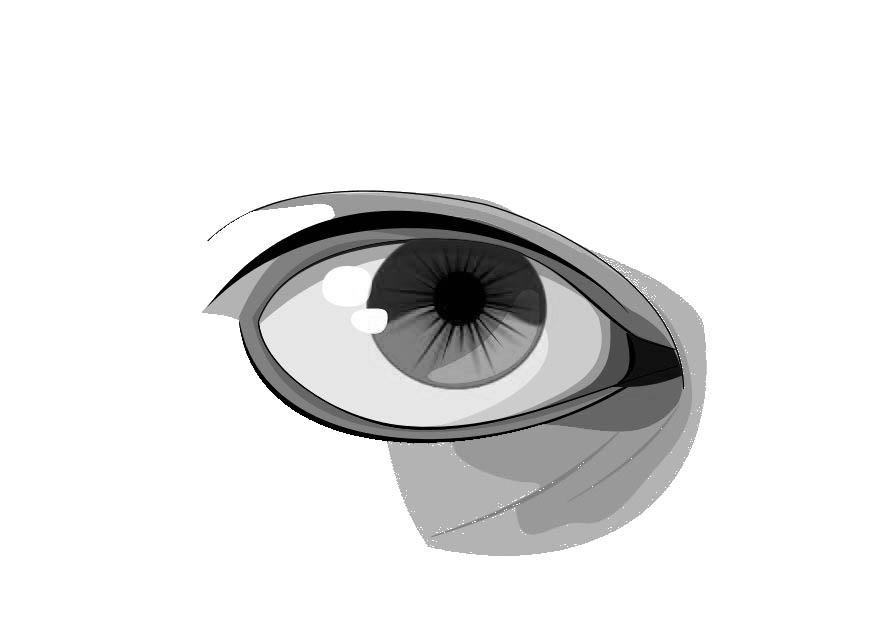 Målarbild A¶ga