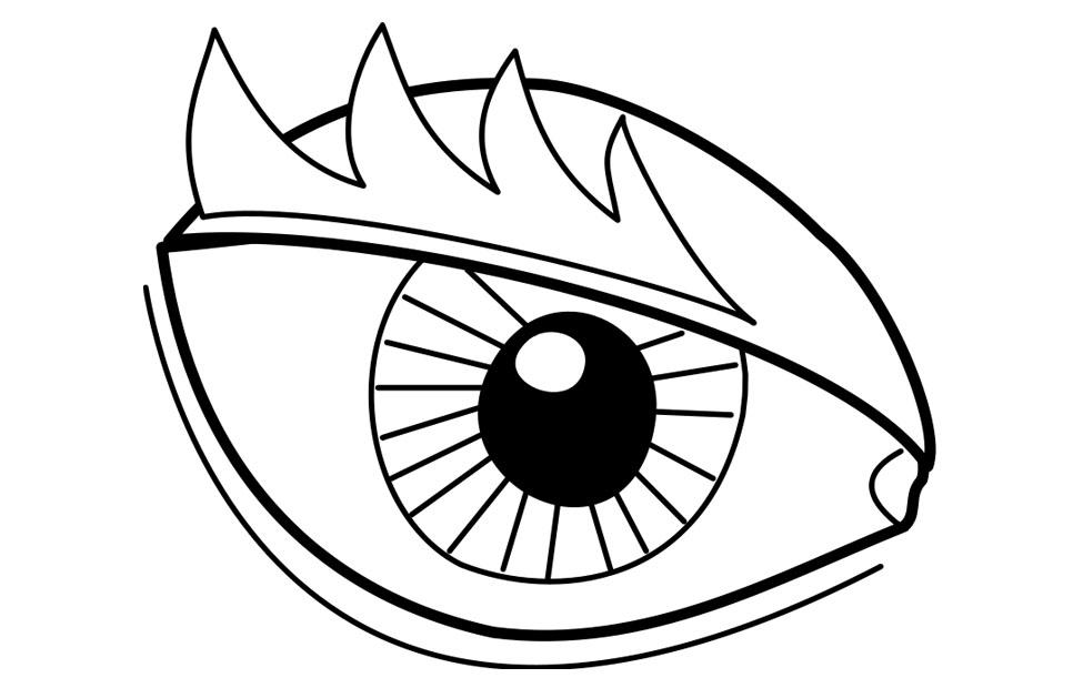 Målarbild A¶ga