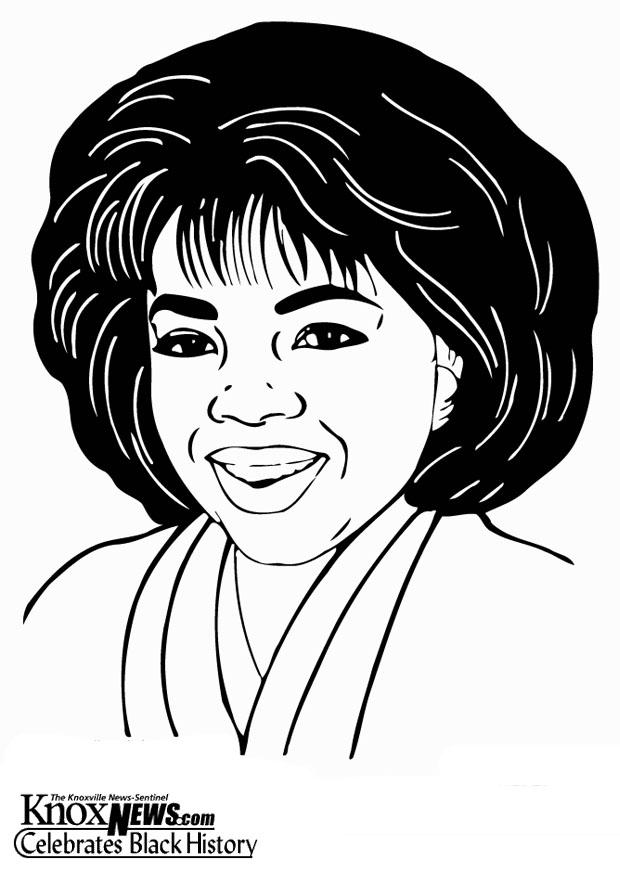 Målarbild oprah winfrey