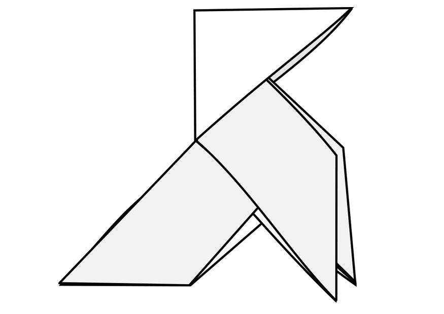 origami Målarbild origami