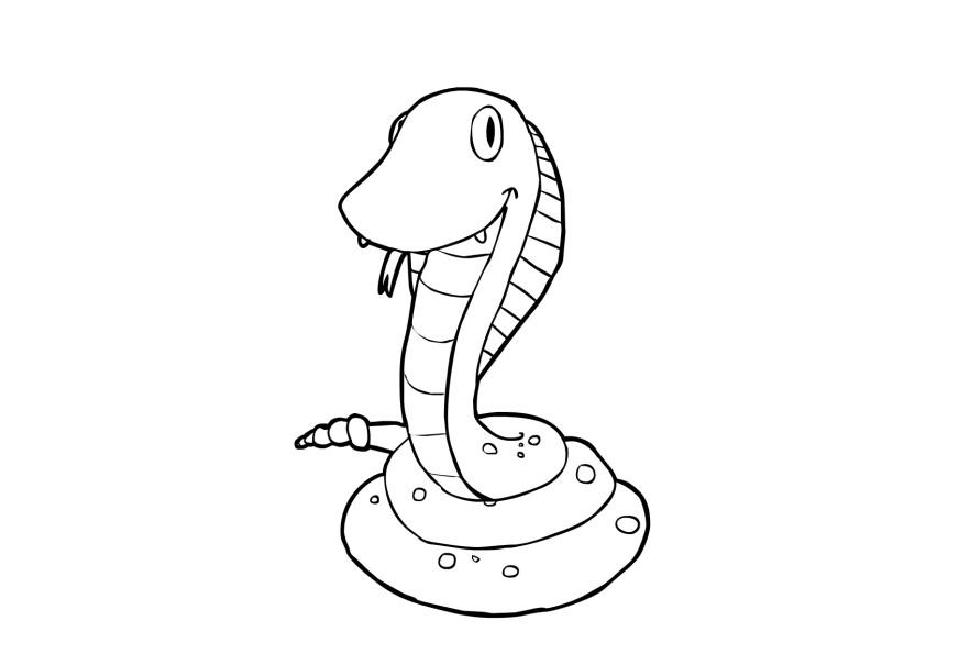 orm Målarbild orm