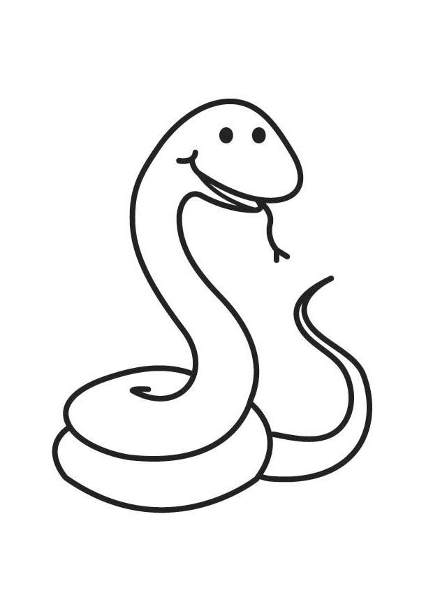 orm Målarbild orm