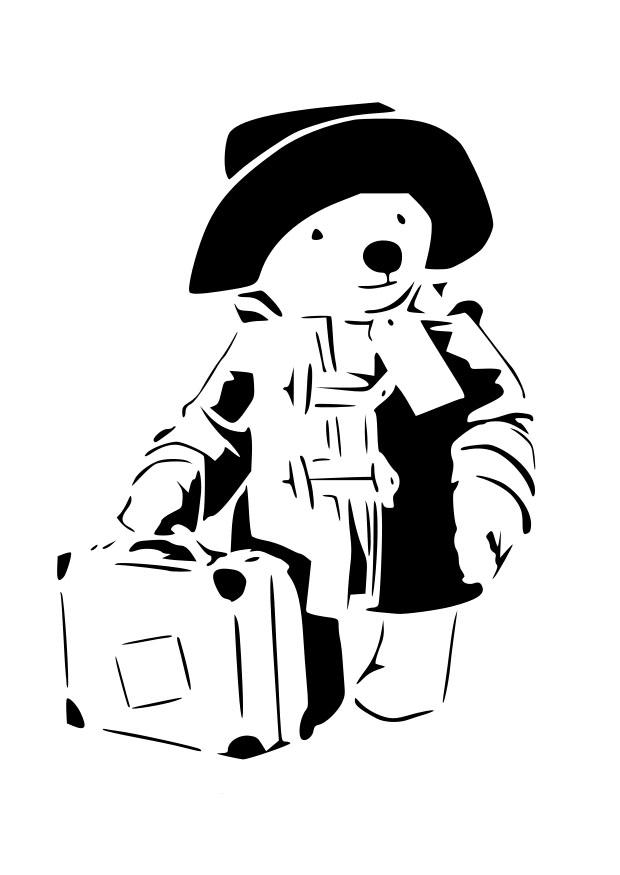Målarbild paddington