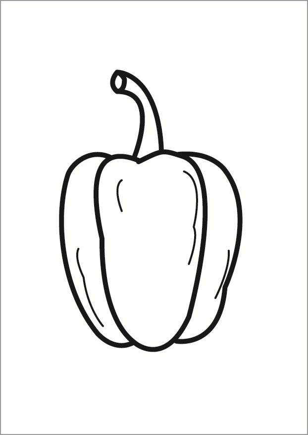 paprika Målarbild paprika