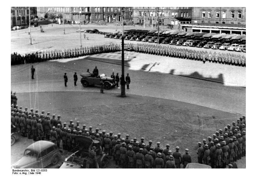 parad i strasbourg Foto parad i strasbourg