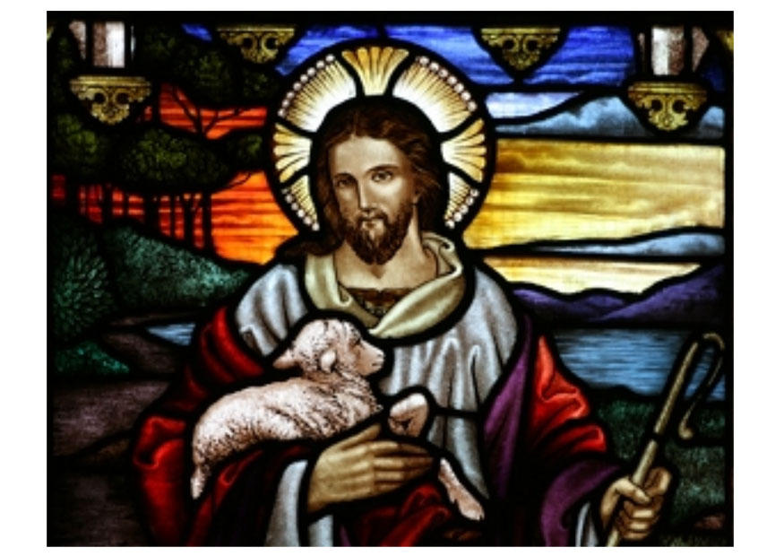 pA¥sk - jesus med lamm bild pA¥sk - jesus med lamm