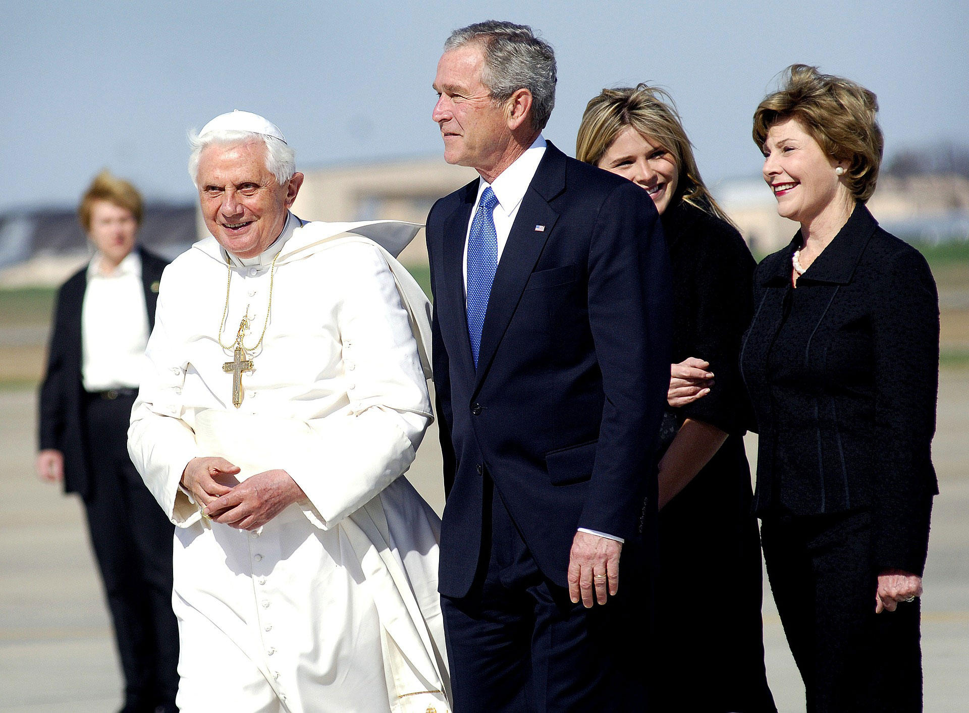 pA¥ve benedict xvi och george w. bush Foto pA¥ve benedict xvi och george w. bush
