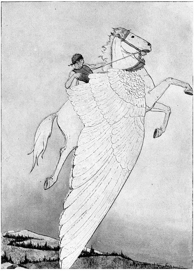 pegasus Målarbild pegasus