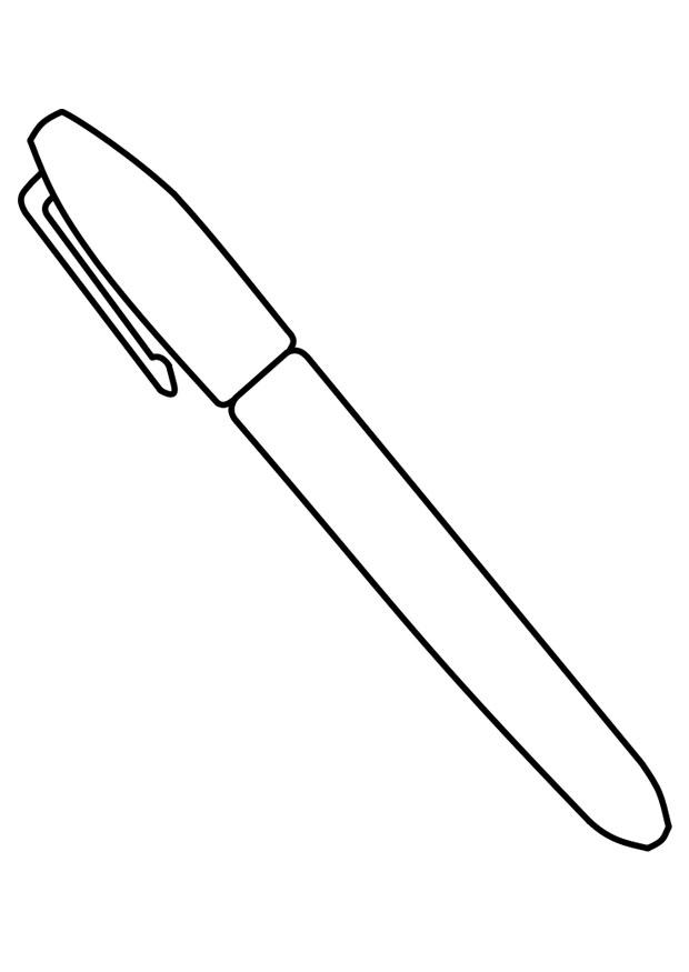 Målarbild penna