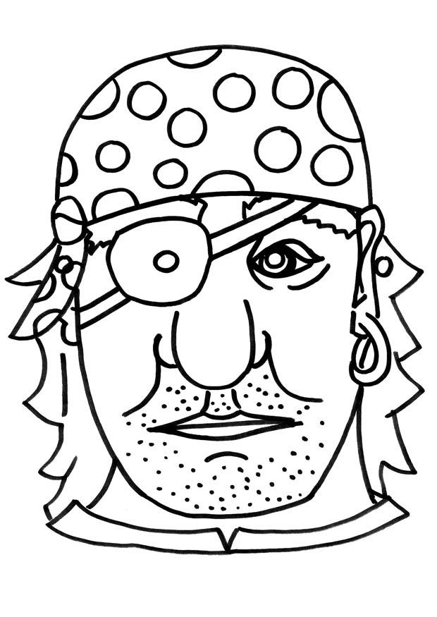 pirat mask Hantverk pirat mask