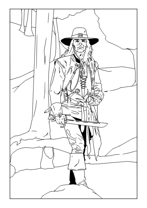 pirate Målarbild pirate