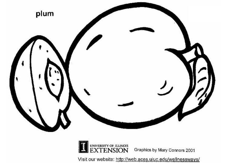 plommon Målarbild plommon