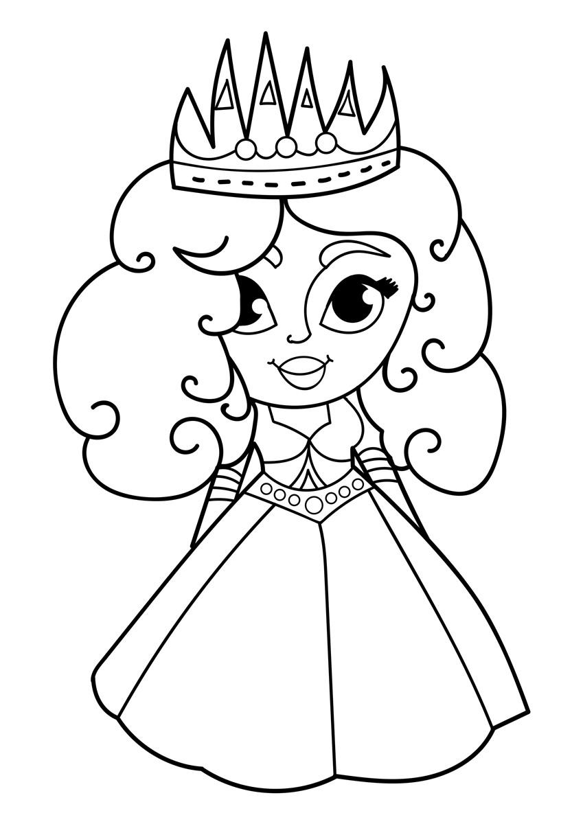 prinsessa Målarbild prinsessa
