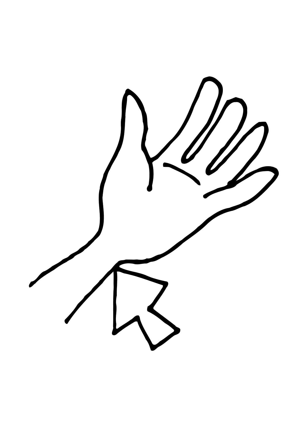 puls - handlov Målarbild puls - handlov