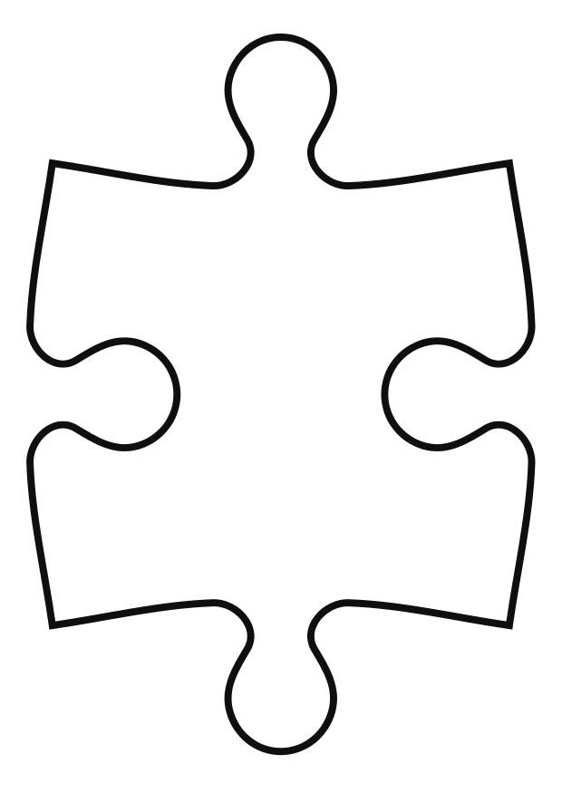 pusselbit Målarbild pusselbit