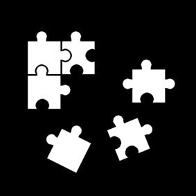 puzzla Målarbild puzzla