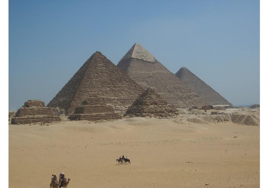 pyramiderna i giza Foto pyramiderna i giza