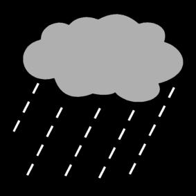 regn Målarbild regn