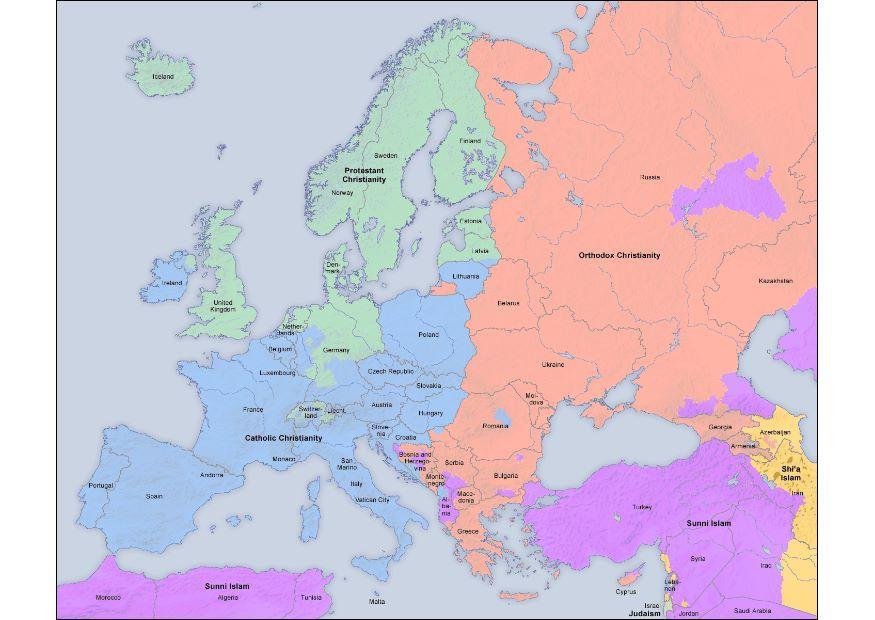 religioner i europa bild religioner i europa