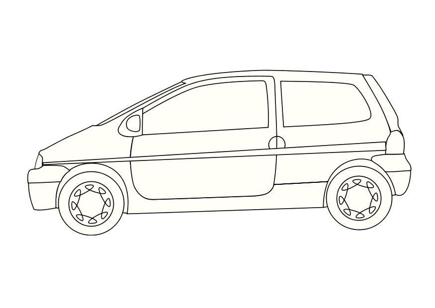 renault twingo Målarbild renault twingo
