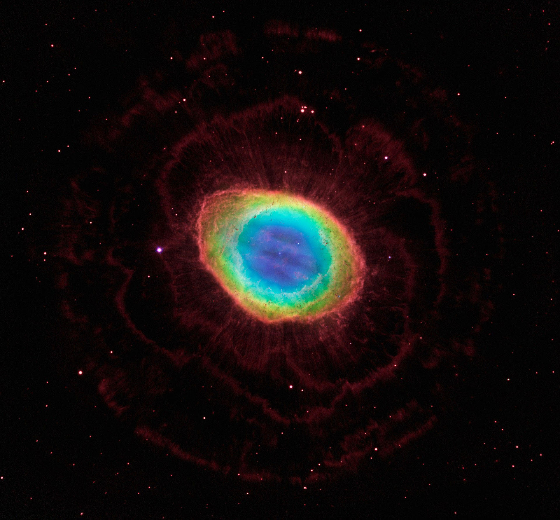 ringnebulosan Foto ringnebulosan