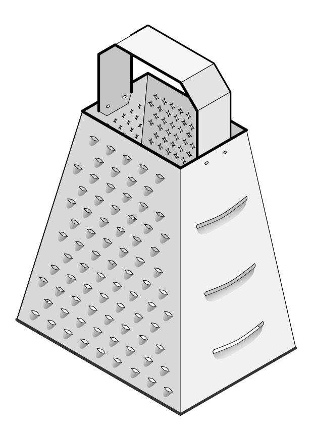 Målarbild riva