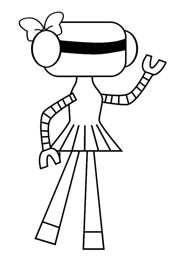 robot Målarbild robot